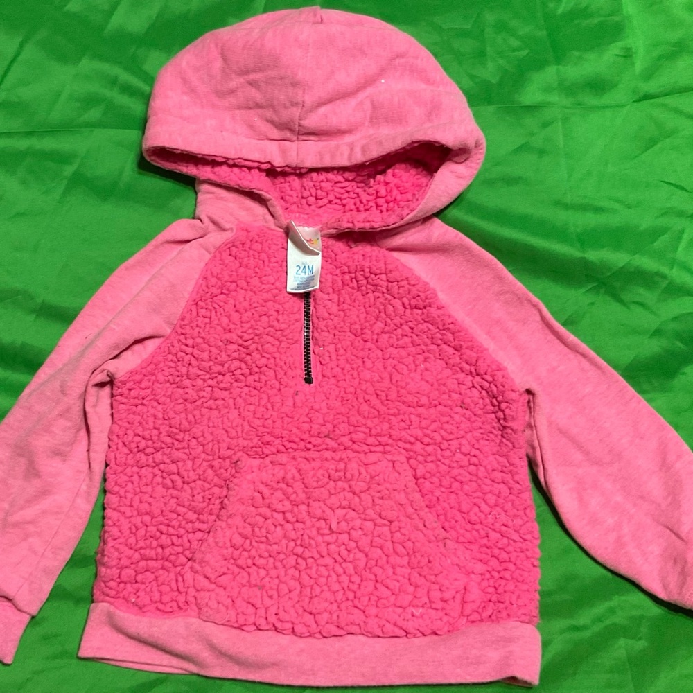 Cozy Pink Kids Hoodie